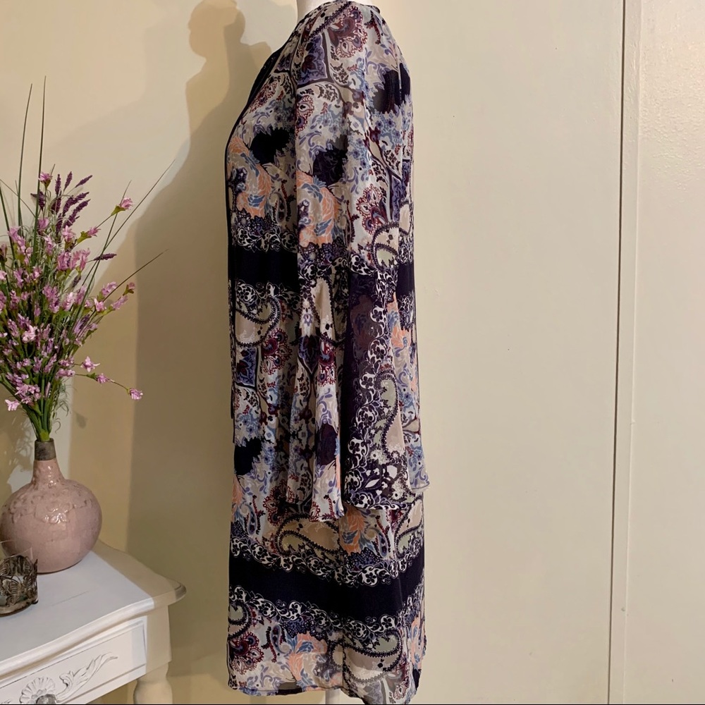 Vince Camuto Paisley Dress size 4 - Picture 3 of 8